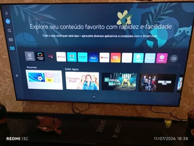 Tv samsung smart 65 polegadas completa 