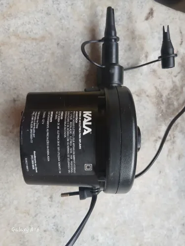 Bomba de ar elétrica para insufláveis