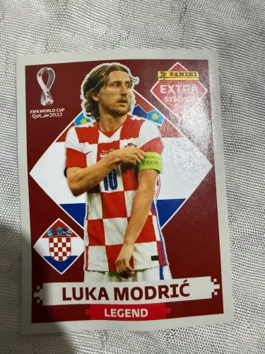 Figurinha legend Copa 2022 - Luka Modri? - Bordo
