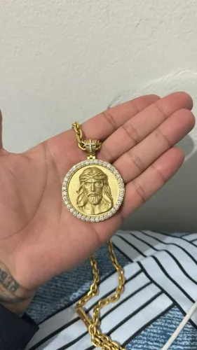 Cordão/Pingente Ouro 18k