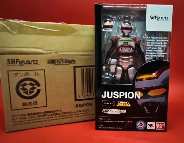Jaspion (juspion) S.h. Figuarts - Bandai Lacrado Com Parda
