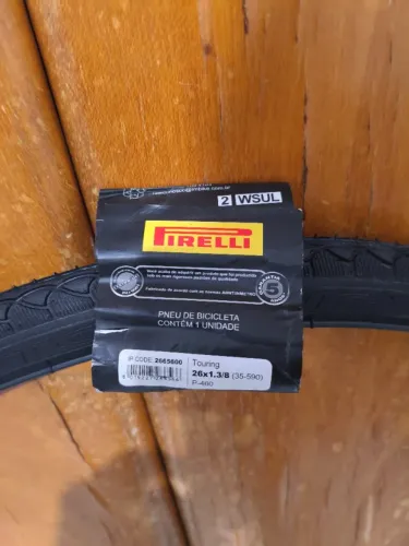 Pneus Aro 26 x 1 3/8 Caloi Ceci. Pneus 26 Touring Pirelli