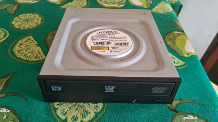 Gravador DVD SATA Dual Layer LG Super Multi Drive Preto Ótimo pra Playstation & XBOX