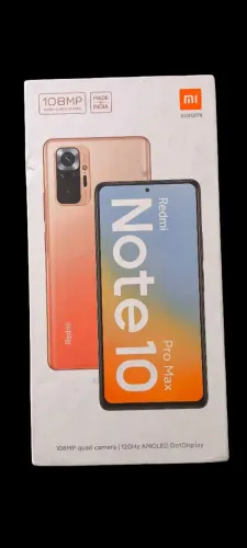 Redmi Note 10 Pro Max - NOVO