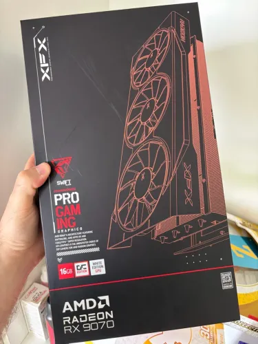 Placa AMD Rx 9070 XFX Swift OC 16gb