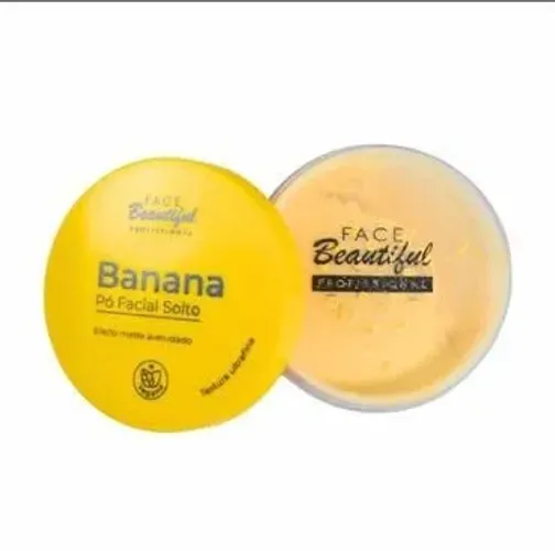 Pó Facial Banana Solto Face Beautiful