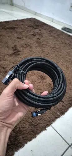 Cabo de Rede UGREEN Cat8 10 Metros - Novo, Nunca Usado