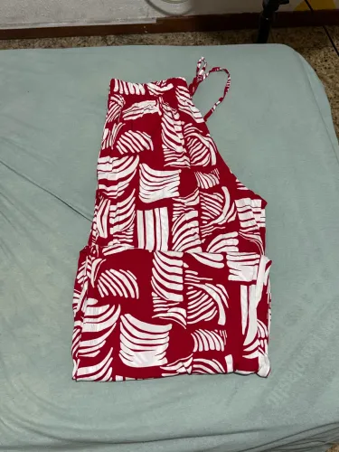 Calca larguinha estampada