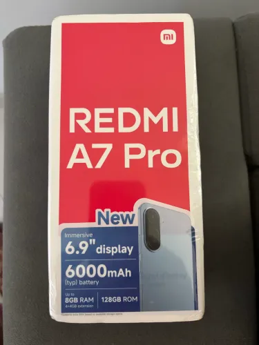 Xiaomi Redmi A7 Pro 128gb 8gb RAM 4+4 Tela 6.9 6000mAh Azul Lacrado 799,00