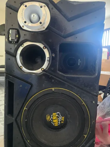 Caixa de som Bob autofalante 12 polegadas 
