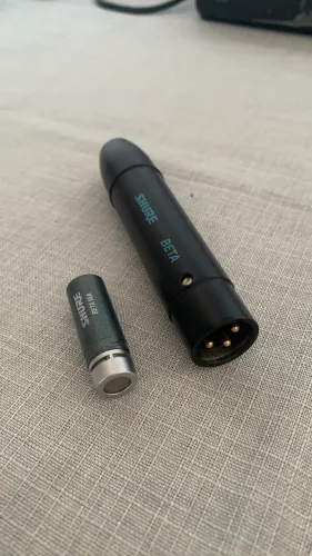Microfone Shure Beta 98A + Suporte Garra A98D (Kit Completo)