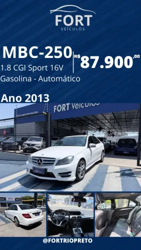 Mercedes-Benz C-250 CGI Sport 1.8 16V Aut. 2013