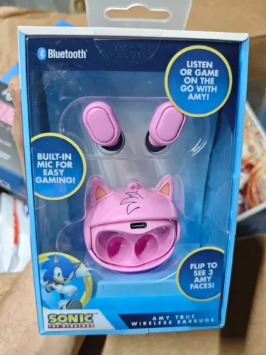 Fone de ouvido Sonic Hedgehog - Amy