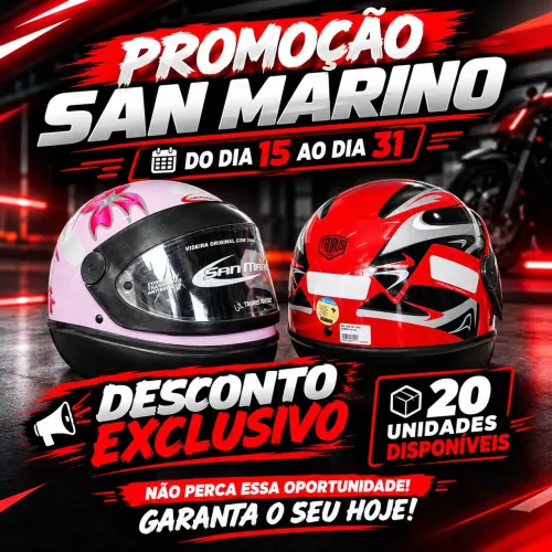 CAPACETE SAN MARINO