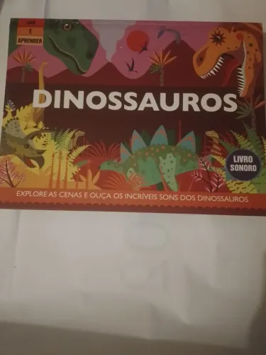 LIVRO DINOSSAURO SONORO