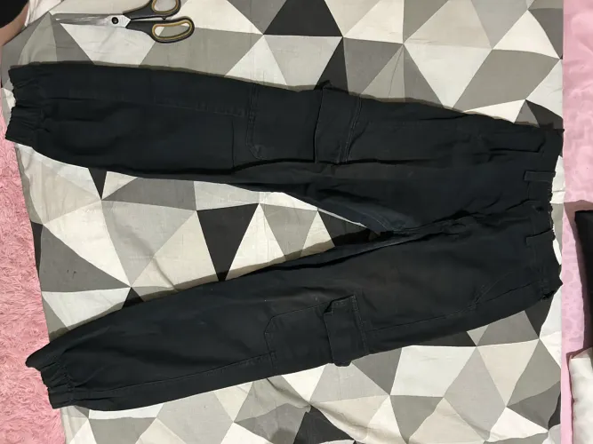 Calça jeans cargo