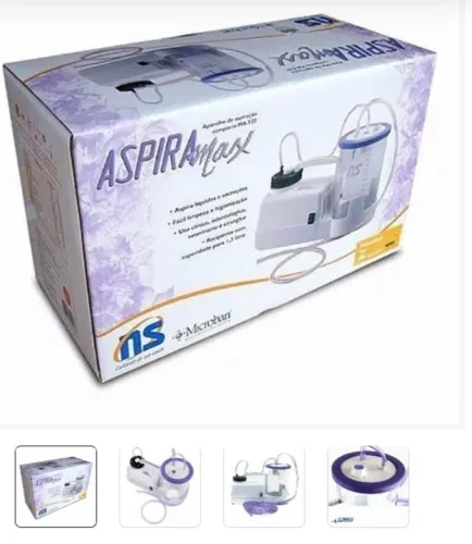 Aspirador de secreção Aspiramax