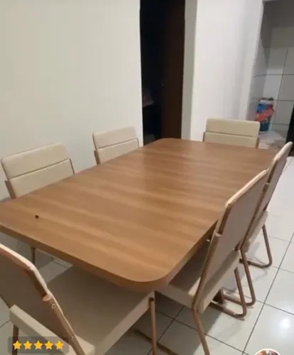 MESA 6 CADEIRAS NOVA