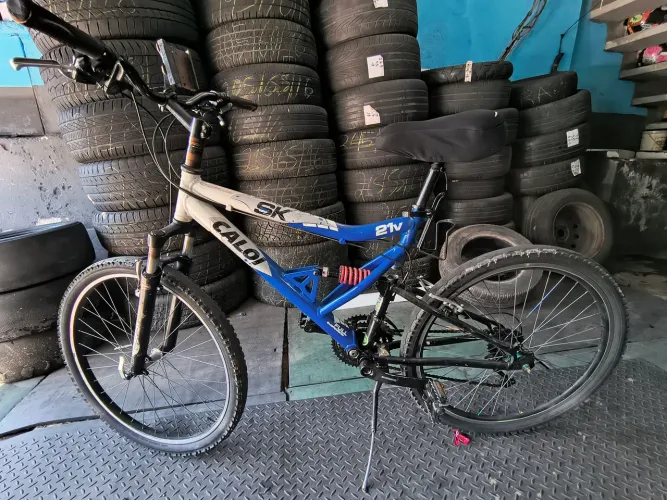 Baike aro 26 Caloi Full toda de alumínio 