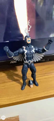Raio Negro/Black Bolt - Marvel Legends - RARO