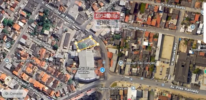 Código EDM6316: PORTO DA PEDRA: Galpão área terreno 505m², via principal