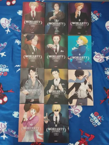 Mangá Moriarty: O Patriota Vol. 1 ao 11 - Excelente Estado | Panini