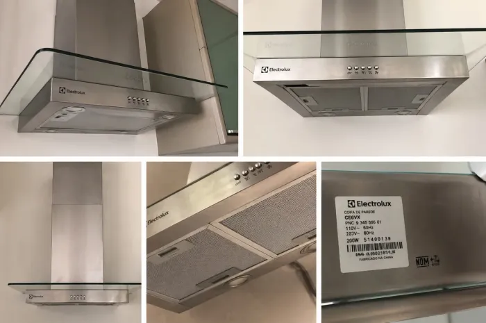 COIFA DE PAREDE ELECTROLUX 60 cm - CE6VX - 110V