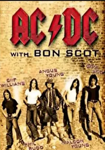 Dvd AC DC, whith Bon Scot.