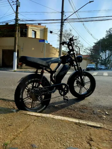 Bicicleta Elétrica Inow V40 Pro 1000W - Apenas 3 Meses de Uso (Com NF e Garantia)