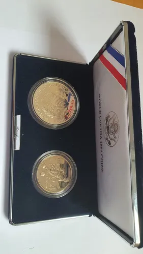 Moedas Copa mundo 1994 Estojo original 