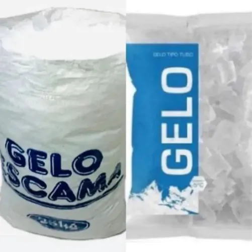 Gelo Escma e gelo de coco