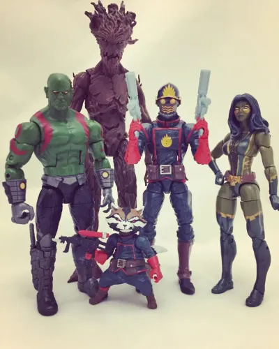 Marvel Legends Box Guardiões da Galáxia sdcc raríssimo Lose