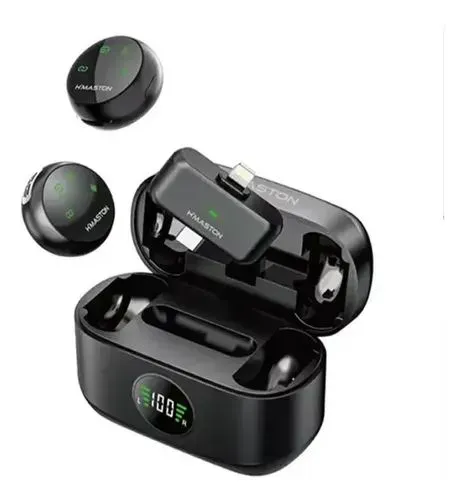 Microfone lapela sem fio