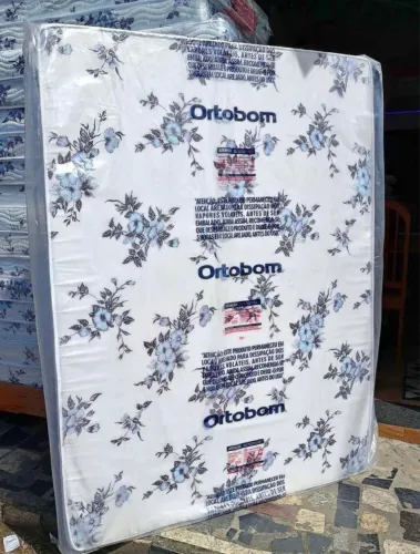 COLCHÃO CASAL ESPUMA ORTOBOM
