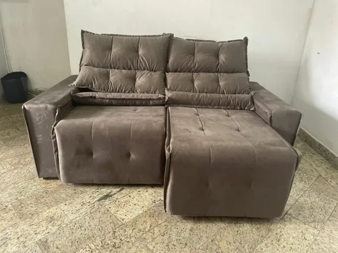Sofa retrátil e reclinável 1,80m