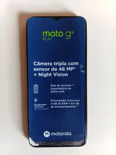 Vendo ou troco Motorola Moto G9 Play 