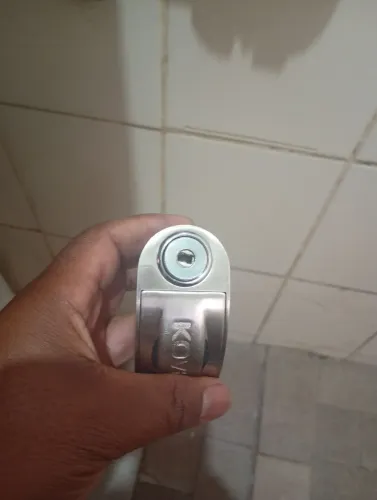 Trava para disco com alarme