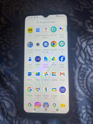 Moto e7 com digital 