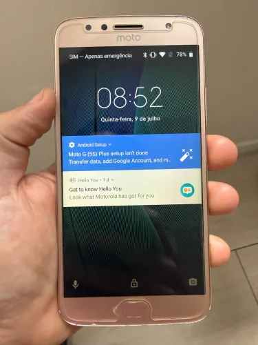 Moto G5s plus