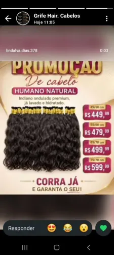 Mega hair e cabelos humano