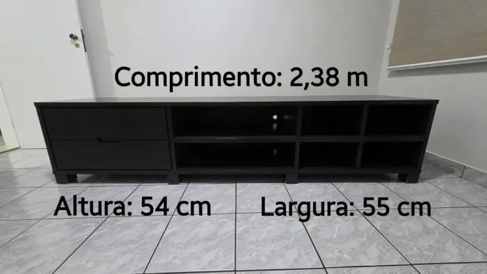 Rack semi-novo em MDF de alta qualidade