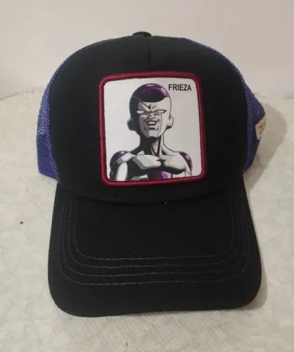Boné Trucker DragonBall Z Freeza - Ajustável Snapback (adultos e adolescentes - NOVO)