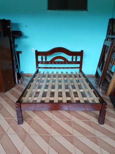 Vendo cama de casal 340 e cama solteiro 230 