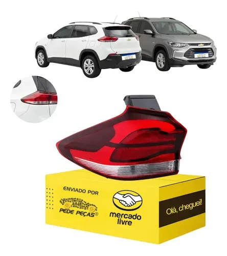 Lanterna Sinaleira Tracker 2020 21 22 A 2025 S/led Canto Le Esquerdo/motorista Fumê