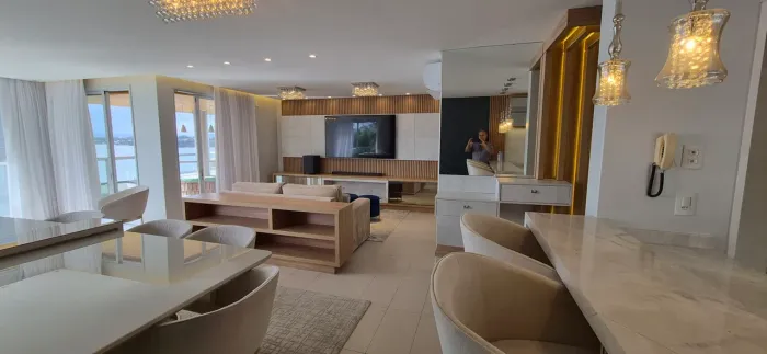 Apartamento Alto Padrão em João Paulo, mobiliado em Florianópolis/SC