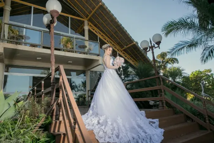 Vestido de noiva - modelo princesa