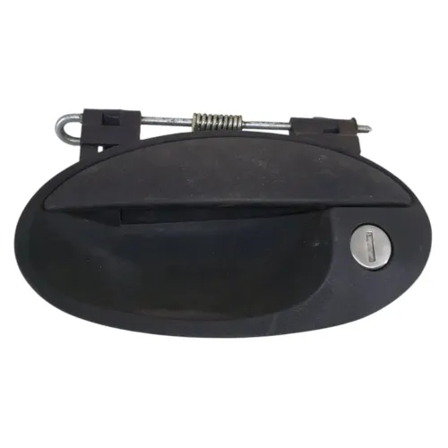 Maçaneta Externa Esquerdo Gm Chevrolet Celta 2 Portas 2008 Preto Dianteira