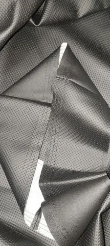 Capa para volante modelo arco universal de couro courvin