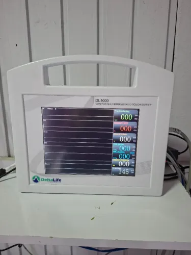 Monitor Multiparametrico Veterinário DELTA LIFE DL 1000
