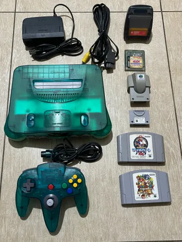 Nintendo 64 completo mais jogos
